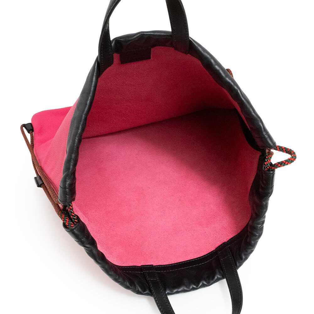 Gucci Logo Drawstring Knapsack Daypack Backpack P… - image 3